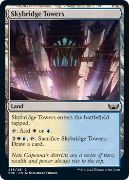 Image for Skybridge Towers (256) (Streets of New Capenna) - Magic: The Gathering