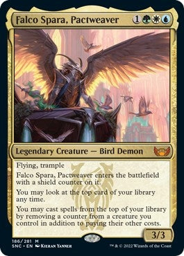 Image for Falco Spara, Pactweaver (186) (Streets of New Capenna) - Magic: The Gathering