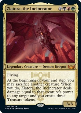 Image for Ziatora, the Incinerator (231) (Streets of New Capenna) - Magic: The Gathering