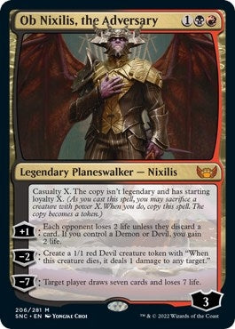 Ob Nixilis, the Adversary (206) (Streets of New Capenna)