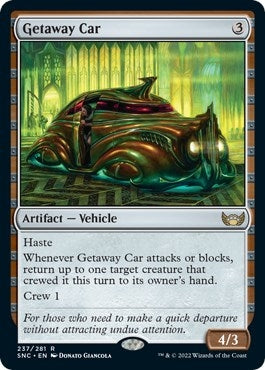 Image for Getaway Car (237) (Streets of New Capenna) - Magic: The Gathering