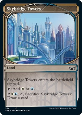 Image for Skybridge Towers (Showcase) (354) (Streets of New Capenna) - Magic: The Gathering
