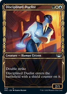 Image for Disciplined Duelist (Showcase) (304) (Streets of New Capenna) - Magic: The Gathering
