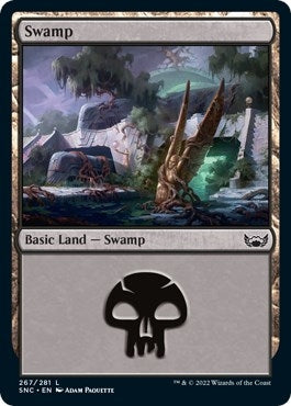 Image for Swamp (267) (267) (Streets of New Capenna) - Magic: The Gathering