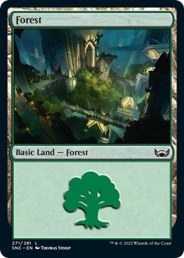 Image for Forest (271) (271) (Streets of New Capenna) - Magic: The Gathering