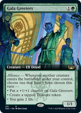 Image for Gala Greeters (Extended Art) (431) (Streets of New Capenna) - Magic: The Gathering