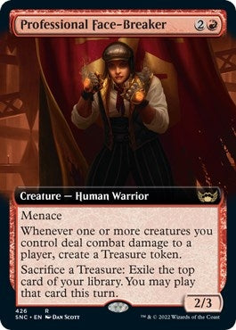 Professional Face-Breaker (Extended Art) (426) (Streets of New Capenna)