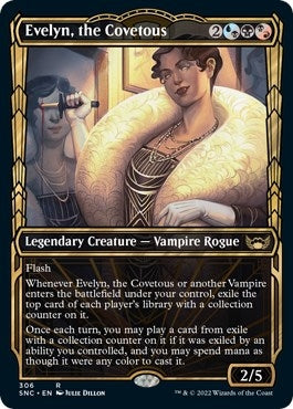 Evelyn, the Covetous (Showcase) (306) (Streets of New Capenna)