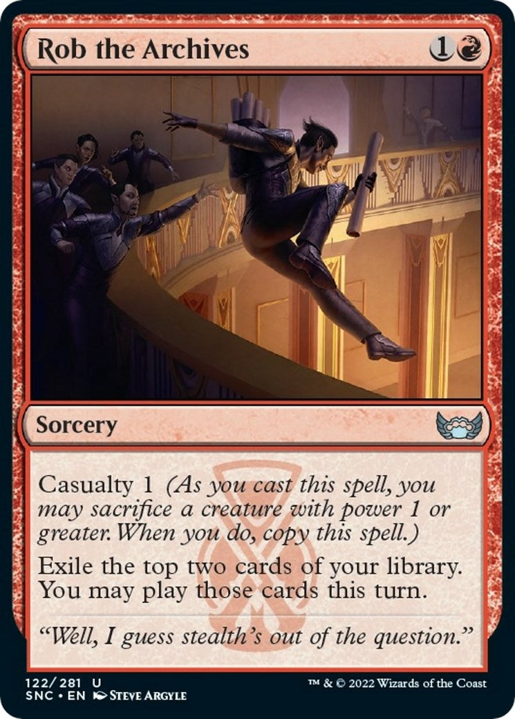 Rob the Archives (122) (Streets of New Capenna)