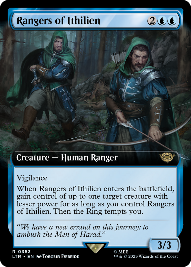 Rangers of Ithilien (Extended Art) (353) (LTR)