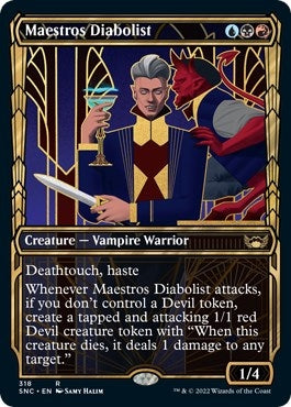Maestros Diabolist (Showcase) (318) (Streets of New Capenna)