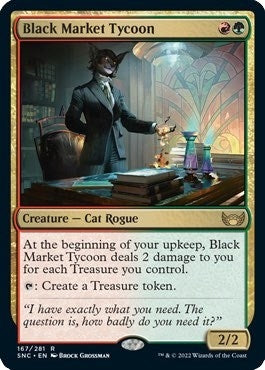Image for Black Market Tycoon (167) (Streets of New Capenna) - Magic: The Gathering