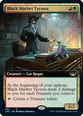 Black Market Tycoon (Extended Art) (434) (Streets of New Capenna)