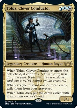 Toluz, Clever Conductor (228) (Streets of New Capenna)
