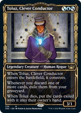 Image for Toluz, Clever Conductor (Showcase) (336) (Streets of New Capenna) - Magic: The Gathering