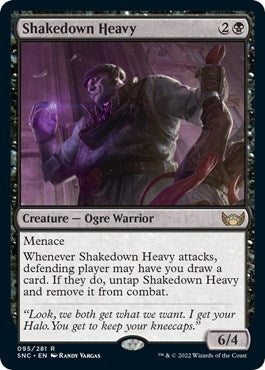 Image for Shakedown Heavy (95) (Streets of New Capenna) - Magic: The Gathering