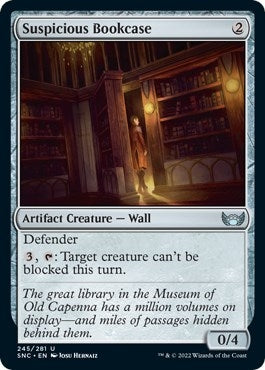 Image for Suspicious Bookcase (245) (Streets of New Capenna) - Magic: The Gathering