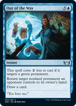 Image for Out of the Way (52) (Streets of New Capenna) - Magic: The Gathering