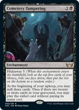 Image for Cemetery Tampering (69) (Streets of New Capenna) - Magic: The Gathering
