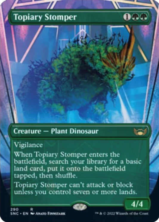 Topiary Stomper (Borderless) (290) (Streets of New Capenna)
