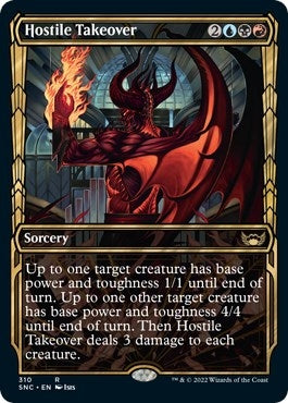 Image for Hostile Takeover (Showcase) (310) (Streets of New Capenna) - Magic: The Gathering
