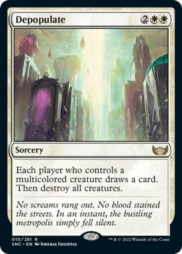 Image for Depopulate (10) (Streets of New Capenna) - Magic: The Gathering