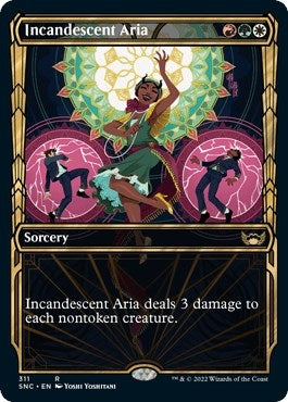 Incandescent Aria (Showcase) (311) (Streets of New Capenna)