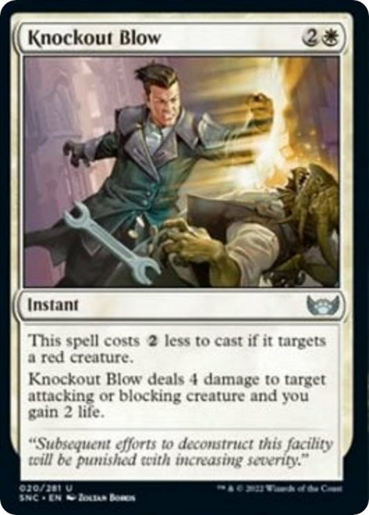Image for Knockout Blow (20) (Streets of New Capenna) - Magic: The Gathering