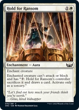 Image for Hold for Ransom (16) (Streets of New Capenna) - Magic: The Gathering
