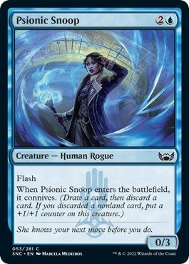 Image for Psionic Snoop (53) (Streets of New Capenna) - Magic: The Gathering