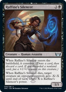 Image for Raffine's Silencer (90) (Streets of New Capenna) - Magic: The Gathering