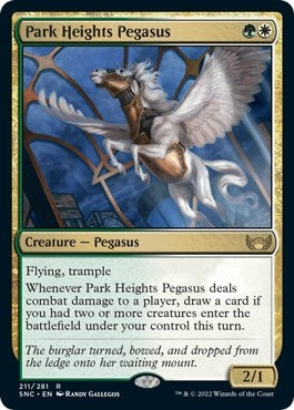 Image for Park Heights Pegasus (211) (Streets of New Capenna) - Magic: The Gathering