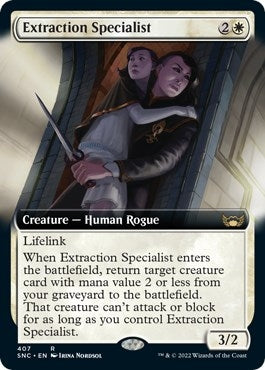 Extraction Specialist (Extended Art) (407) (Streets of New Capenna)