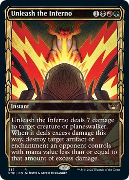 Unleash the Inferno (Showcase) (337) (Streets of New Capenna)