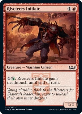 Image for Riveteers Initiate (120) (Streets of New Capenna) - Magic: The Gathering