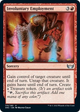Image for Involuntary Employment (110) (Streets of New Capenna) - Magic: The Gathering