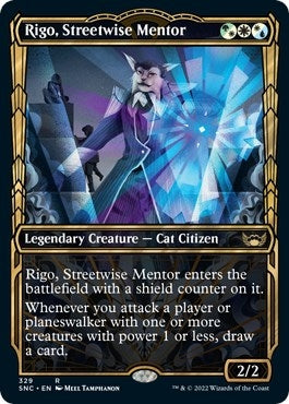 Image for Rigo, Streetwise Mentor (Showcase) (329) (Streets of New Capenna) - Magic: The Gathering