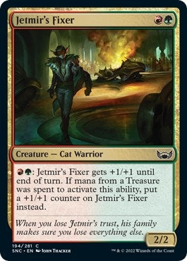 Image for Jetmir's Fixer (194) (Streets of New Capenna) - Magic: The Gathering