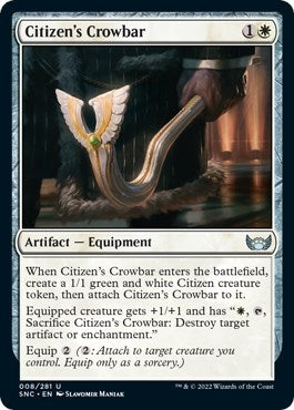 Citizen's Crowbar (8) (Streets of New Capenna)