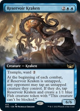 Reservoir Kraken (Extended Art) (413) (Streets of New Capenna)