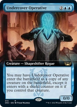 Image for Undercover Operative (Extended Art) (414) (Streets of New Capenna) - Magic: The Gathering