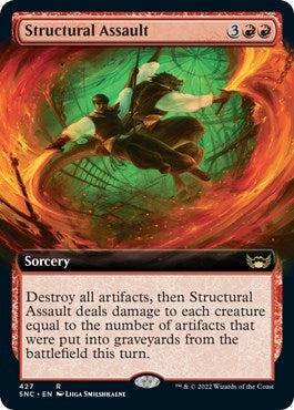Structural Assault (Extended Art) (427) (Streets of New Capenna)