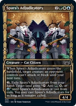 Spara's Adjudicators (Showcase) (335) (Streets of New Capenna)