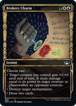 Brokers Charm (Gilded Foil) (363) (Streets of New Capenna)