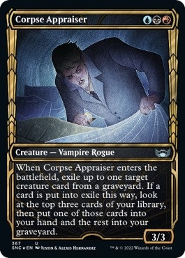 Corpse Appraiser (Gilded Foil) (367) (Streets of New Capenna)