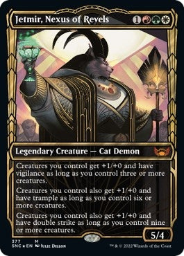 Jetmir, Nexus of Revels (Gilded Foil) (377) (Streets of New Capenna)