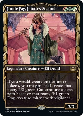 Image for Jinnie Fay, Jetmir's Second (Gilded Foil) (378) (Streets of New Capenna) - Magic: The Gathering