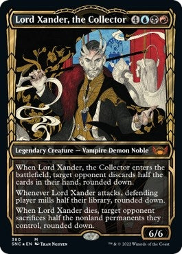 Image for Lord Xander, the Collector (Gilded Foil) (380) (Streets of New Capenna) - Magic: The Gathering