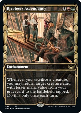 Riveteers Ascendancy (Gilded Foil) (395) (Streets of New Capenna)