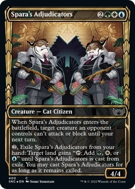 Spara's Adjudicators (Gilded Foil) (400) (Streets of New Capenna)